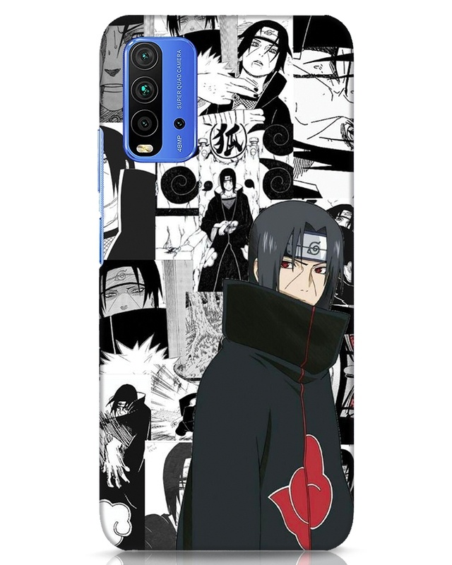 Shop Itachi Manga Designer Hard Cover for Xiaomi Redmi 9 Power-Front