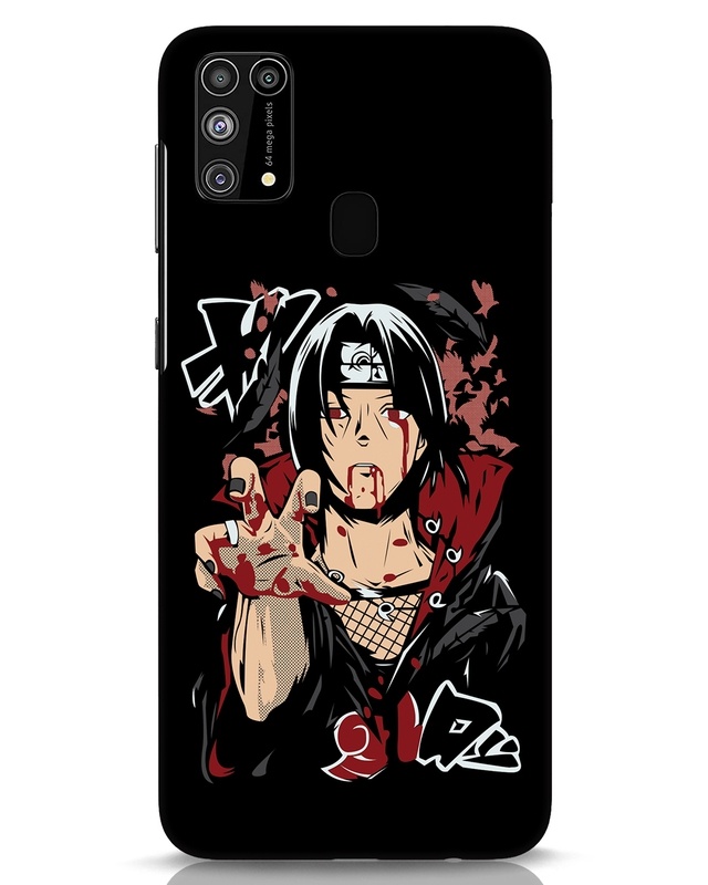 Shop Itachi The Crow Designer Hard Cover for Samsung Galaxy M31-Front