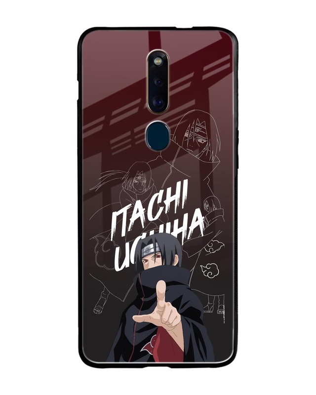 Itachi Uchiha Premium Glass Cover for Oppo F11 Pro