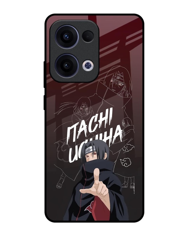 Itachi Uchiha Premium Glass Cover for Oppo Reno13 5G