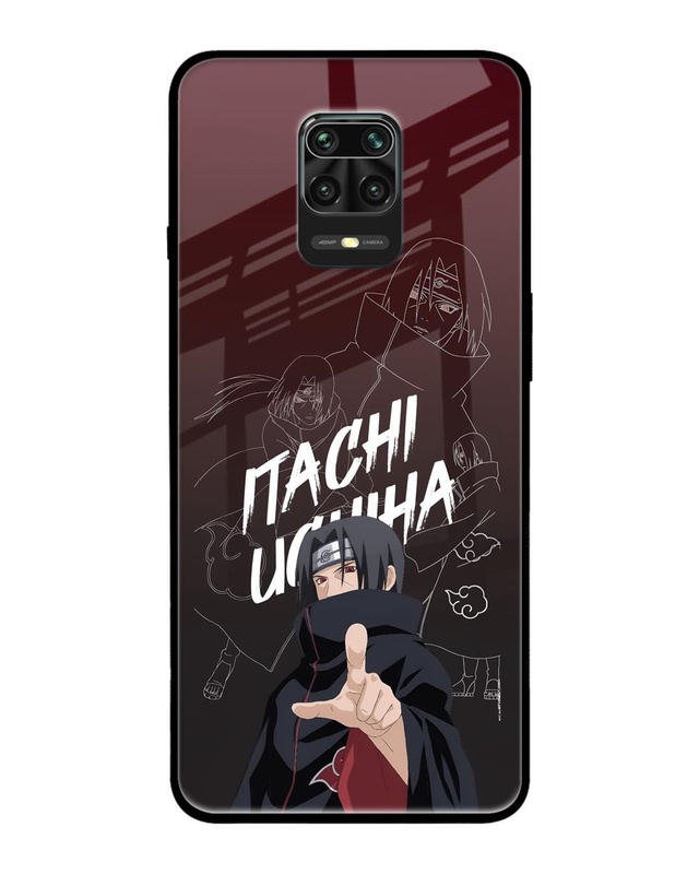 Itachi Uchiha Premium Glass Cover for Poco M2 Pro