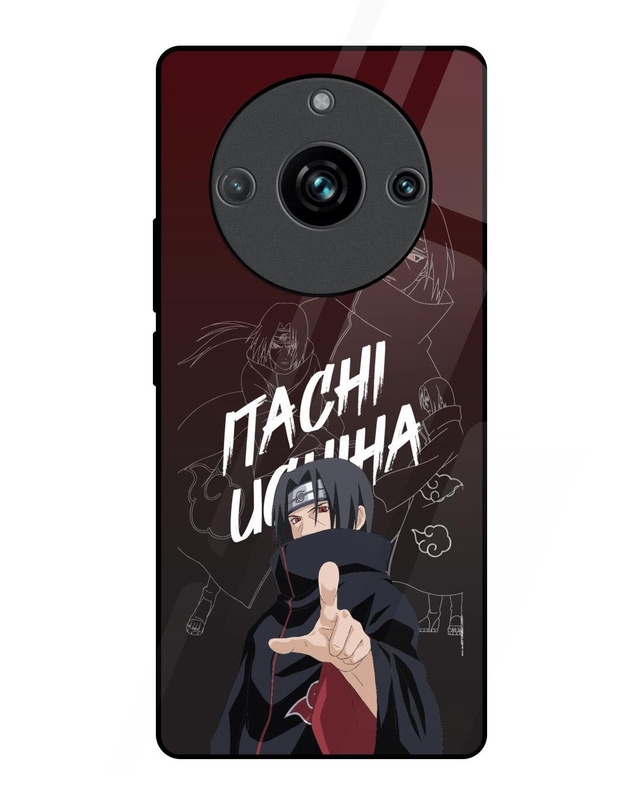 Itachi Uchiha Premium Glass Cover for Realme 11 Pro Plus 5G