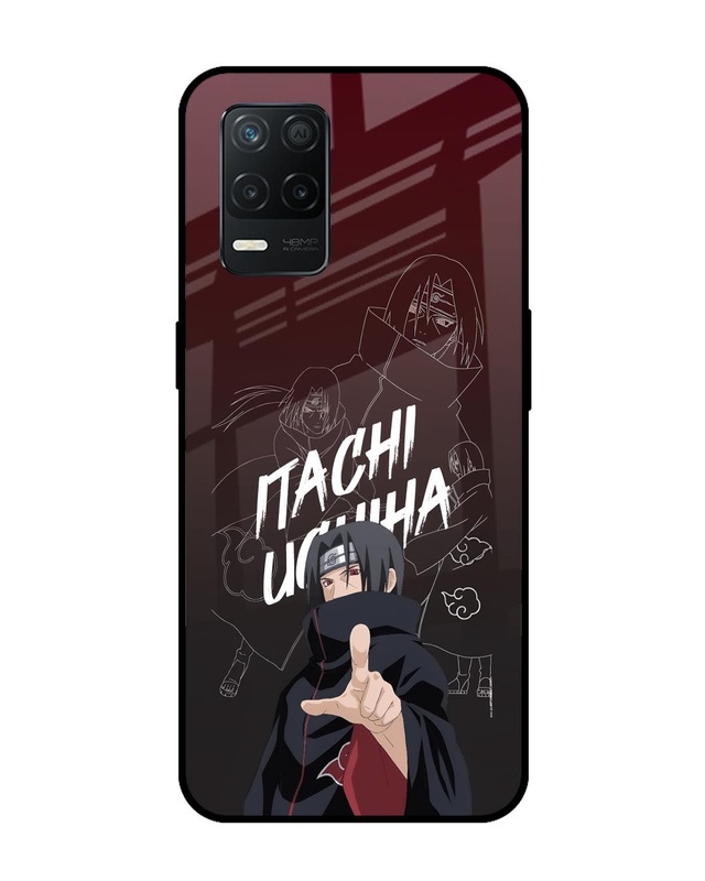 Itachi Uchiha Premium Glass Cover for Realme 8 5G