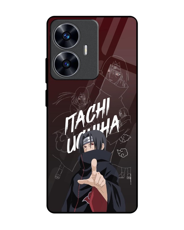 Itachi Uchiha Premium Glass Cover for Realme C55