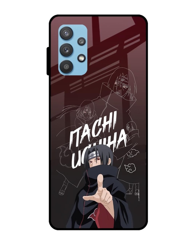 Itachi Uchiha Premium Glass Cover for Samsung Galaxy A52s 5G