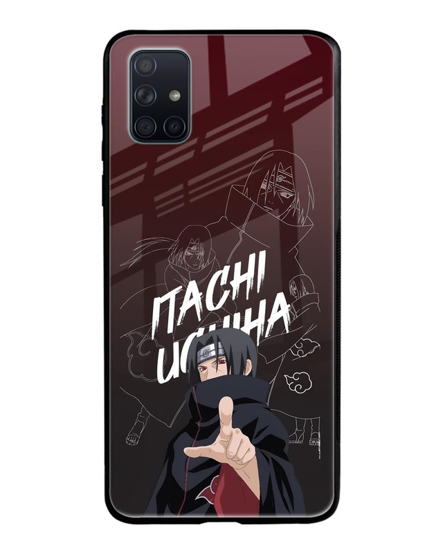 Itachi Uchiha Premium Glass Cover for Samsung Galaxy A71