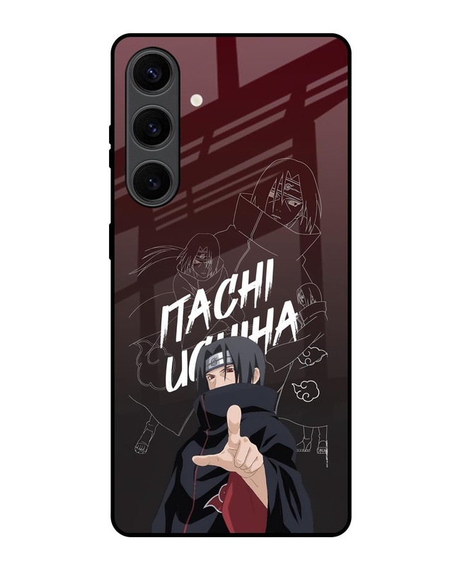 Itachi Uchiha Premium Glass Cover for Samsung Galaxy S24 Plus 5G