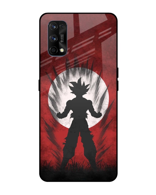 Shop Japanese Animated Premium Glass Case for Realme 7 pro (Shock Proof, Scratch Resistant)-Front
