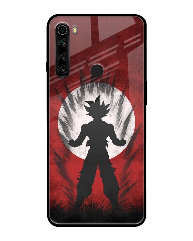 Shop Japanese Animated Premium Glass Case for Redmi Note 8 (Shock Proof,Scratch Resistant)-Front