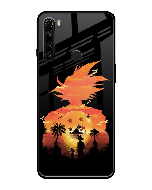 Shop Japanese Paradise Premium Glass Case for Redmi Note 8 (Shock Proof,Scratch Resistant)-Front