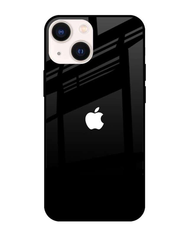 Shop Jet Black Premium Glass Case for Apple iPhone 14 Plus(Shock Proof, Scratch Resistant)-Front