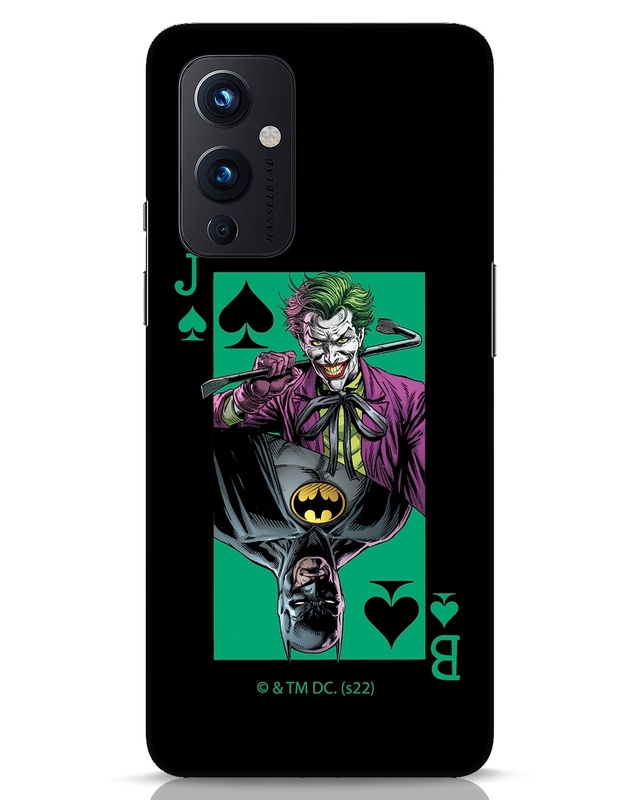 Shop Joker Card Designer Hard Cover for OnePlus 9-Front