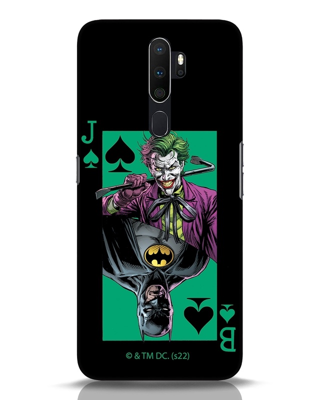 Shop Joker Card Designer Hard Cover for Oppo A5 2020-Front