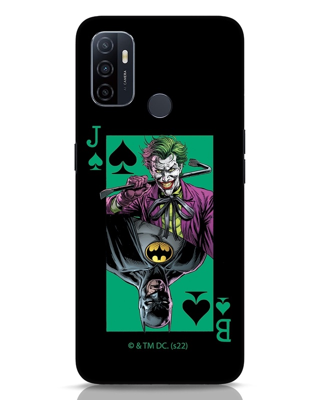 Shop Joker Card Designer Hard Cover for Oppo A53-Front