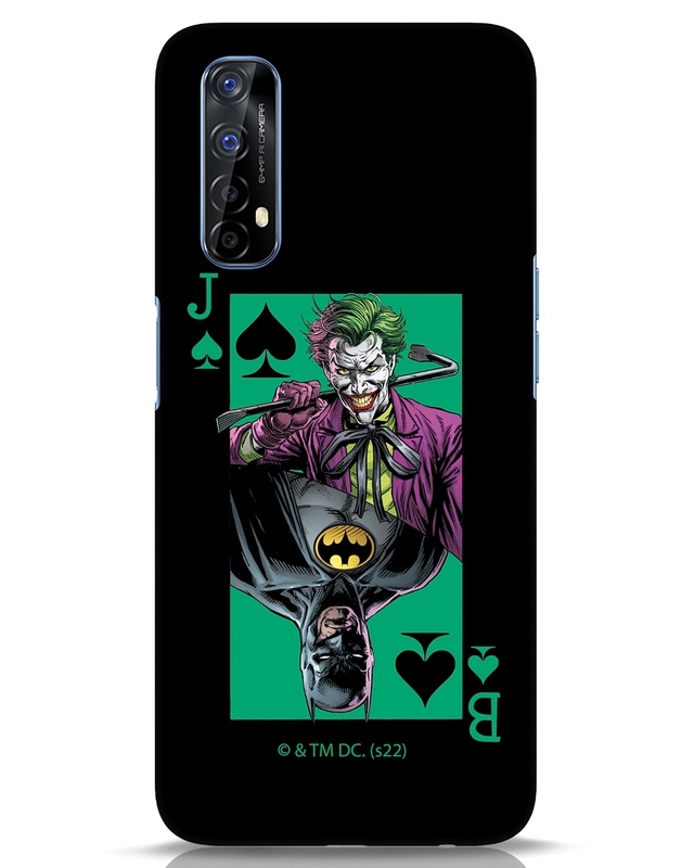 Shop Joker Card Designer Hard Cover for Realme 7-Front