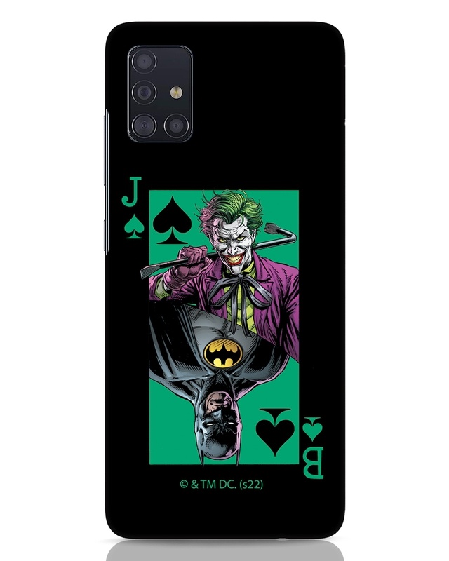 Shop Joker Card Designer Hard Cover for Samsung Galaxy A51-Front