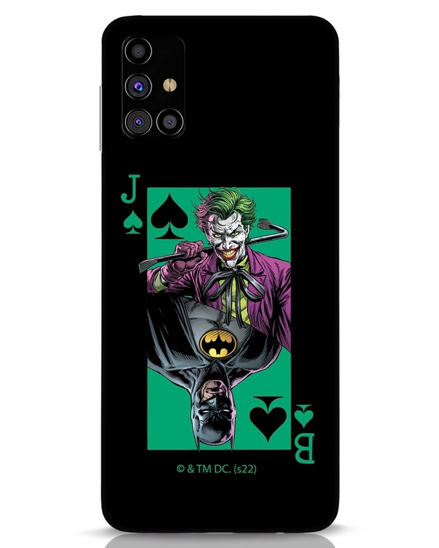 Shop Joker Card Designer Hard Cover for Samsung Galaxy M31s-Front