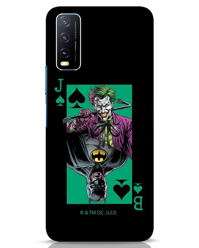 Shop Joker Card Designer Hard Cover for Vivo Y20-Front