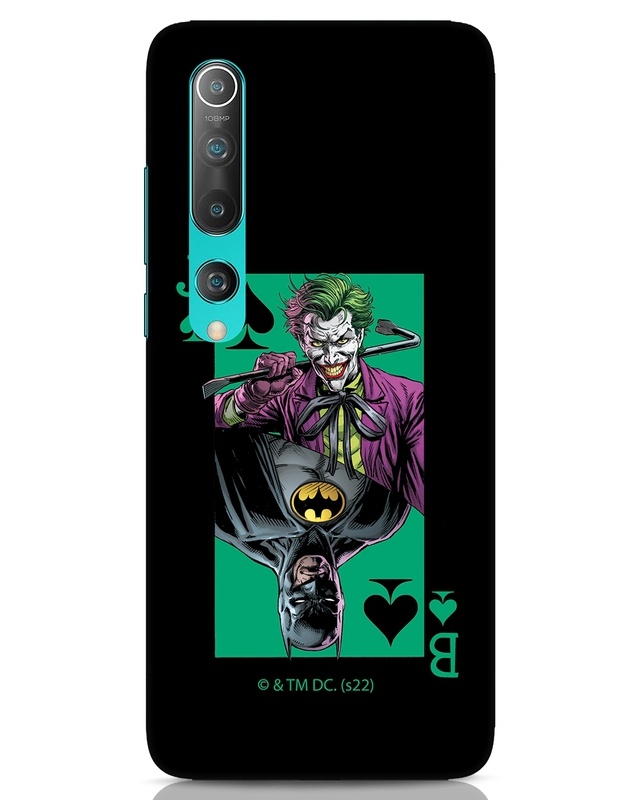 Shop Joker Card Designer Hard Cover for Xiaomi Mi 10-Front