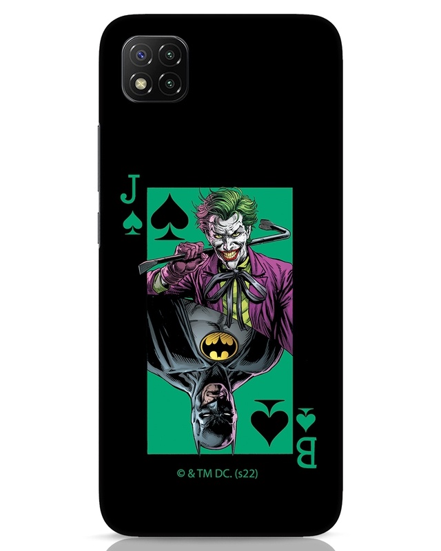 Shop Joker Card Designer Hard Cover for Xiaomi Poco C3-Front