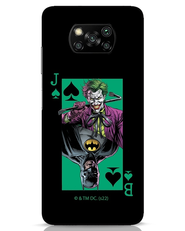 Shop Joker Card Designer Hard Cover for Xiaomi Poco X3 Pro-Front