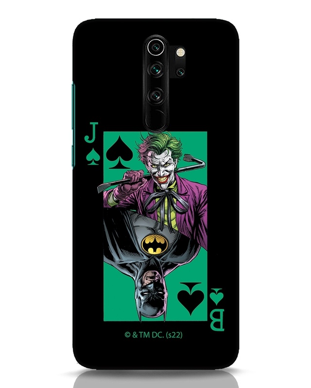 Shop Joker Card Designer Hard Cover for Xiaomi Redmi Note 8 Pro-Front