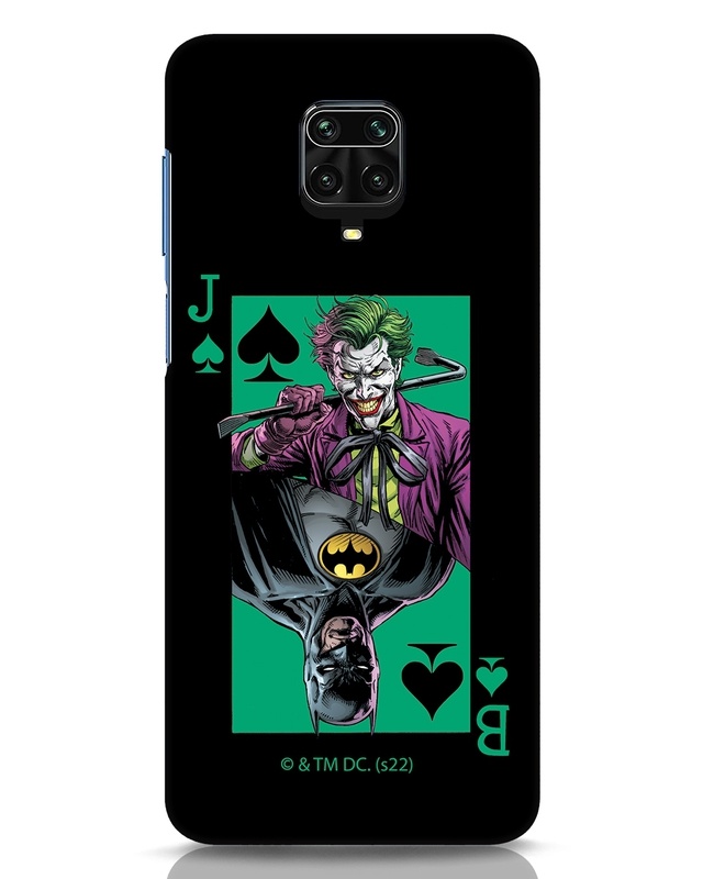 Shop Joker Card Designer Hard Cover for Xiaomi Redmi Note 9 Pro Max-Front