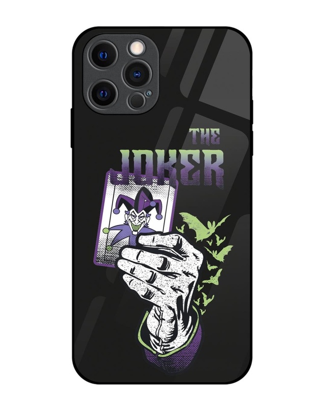 Shop Joker Premium Glass Cover for Apple Iphone 12 Pro-Front