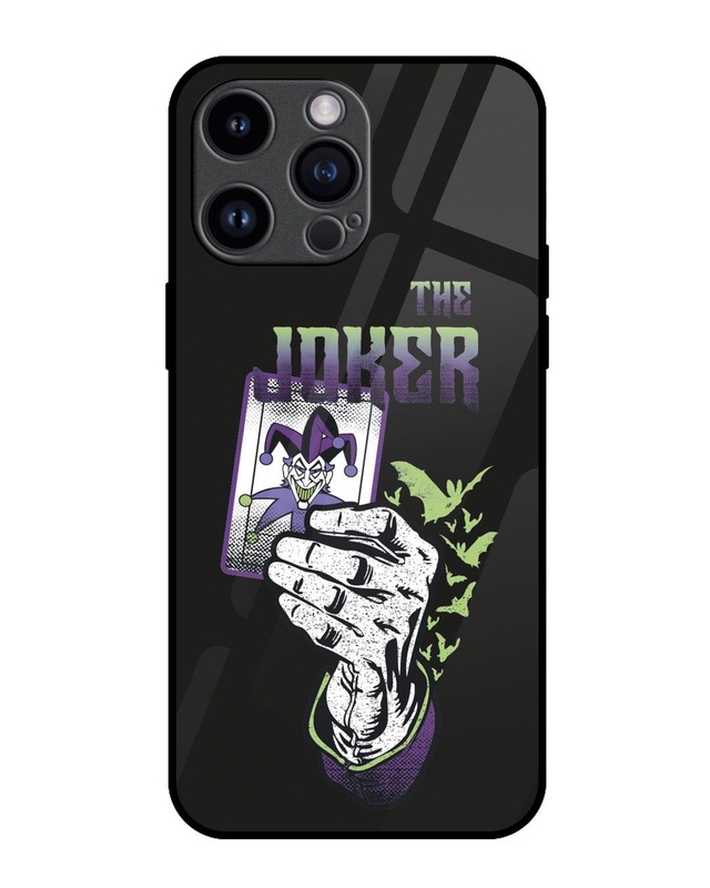 Shop Joker Premium Glass Cover for Apple iPhone 14 Pro Max-Front