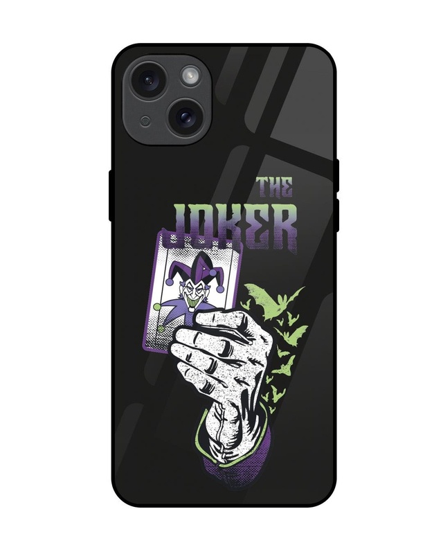 Shop Joker Premium Glass Cover for Apple iPhone 15 Plus-Front