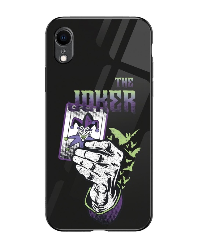 Shop Joker Premium Glass Cover for Apple iPhone XR-Front