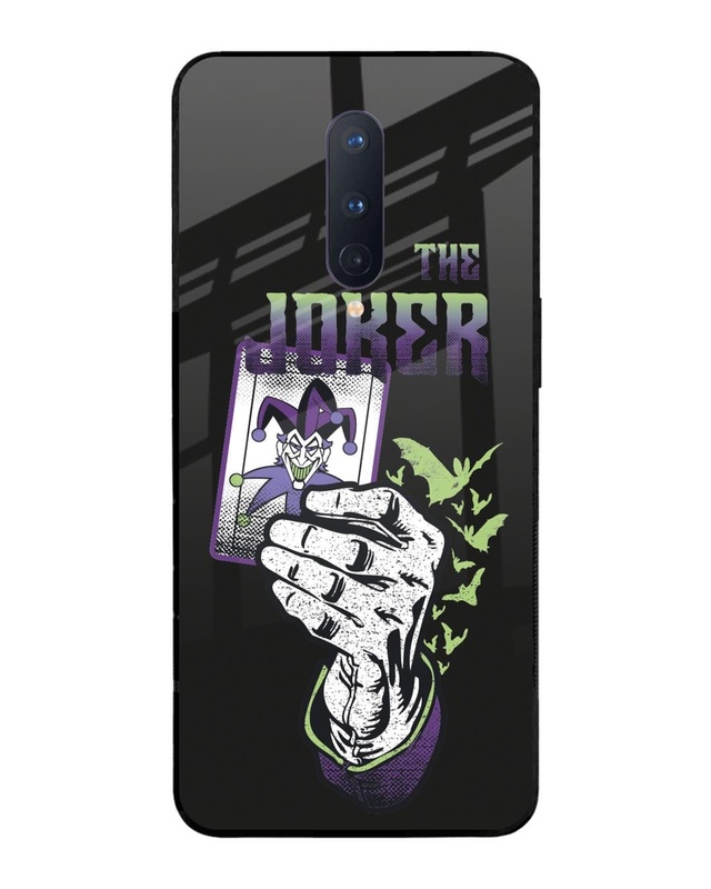 Shop Joker Premium Glass Cover for OnePlus 8-Front