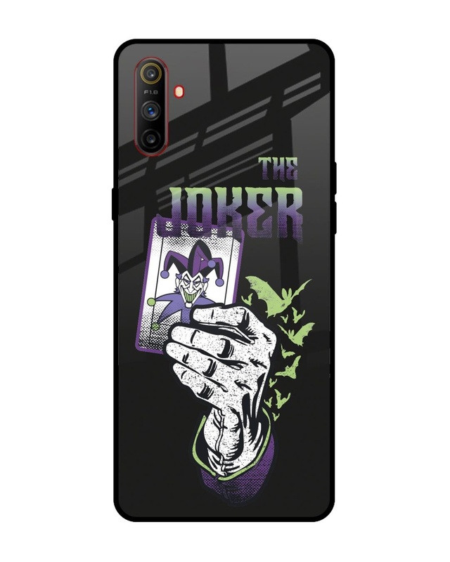 Shop Joker Premium Glass Cover for Realme C3-Front
