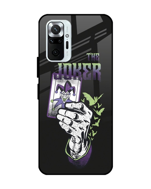 Shop Joker Premium Glass Cover for Redmi Note 10 Pro-Front