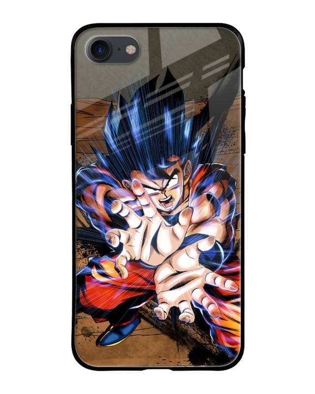 Shop Kakaroto Premium Glass Case for Apple iPhone SE 2020 (Shock Proof,Scratch Resistant)-Front