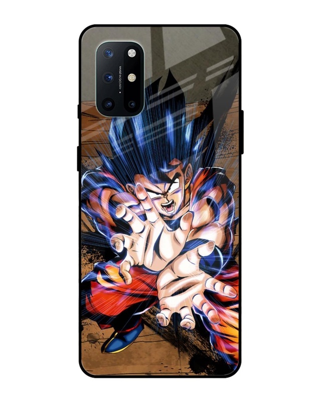 Shop Kakaroto Premium Glass Case for OnePlus 8T (Shock Proof,Scratch Resistant)-Front