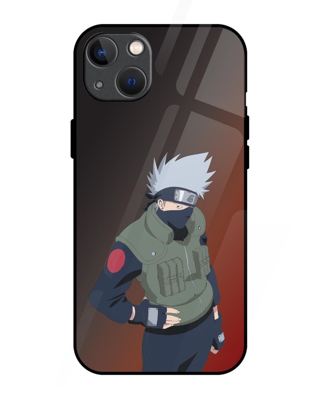 Shop Kakashi Premium Glass Cover for Apple iPhone 13-Front