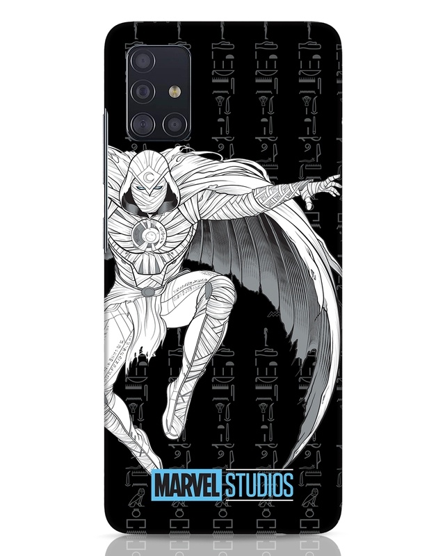 Shop Khonshu Moon Knight Designer Hard Cover for Samsung Galaxy A51-Front
