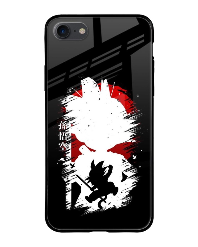 Shop Kid Goku Premium Glass Case for Apple iPhone 7 (Shock Proof,Scratch Resistant)-Front