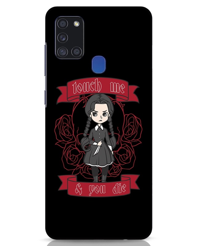 Shop Killer Wednesday Designer Hard Cover for Samsung Galaxy A21s-Front