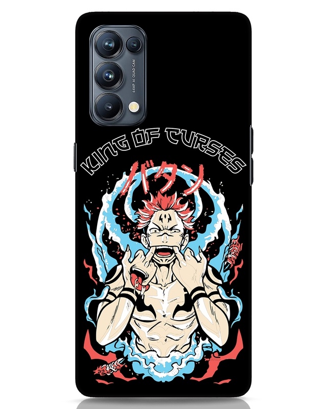 Shop King Of Curses Designer Hard Cover for Oppo Reno 5 Pro-Front