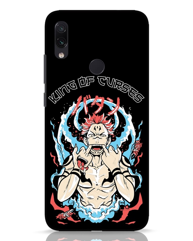 Shop King Of Curses Designer Hard Cover for Xiaomi Redmi Note 7 Pro-Front