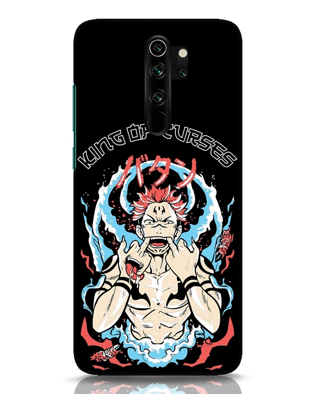Shop King Of Curses Designer Hard Cover for Xiaomi Redmi Note 8 Pro-Front