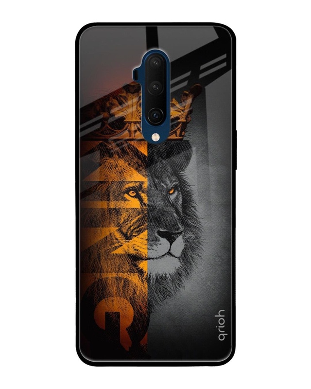 Shop King of Forest Premium Glass Case for OnePlus 7T Pro (Shock Proof, Scratch Resistant)-Front
