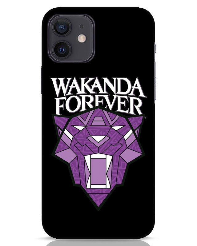 Shop King Of Wakanda Designer Hard Cover for Apple iPhone 12-Front