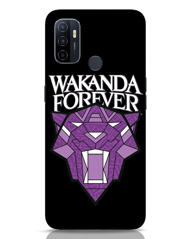 Shop King Of Wakanda Designer Hard Cover for Oppo A53-Front