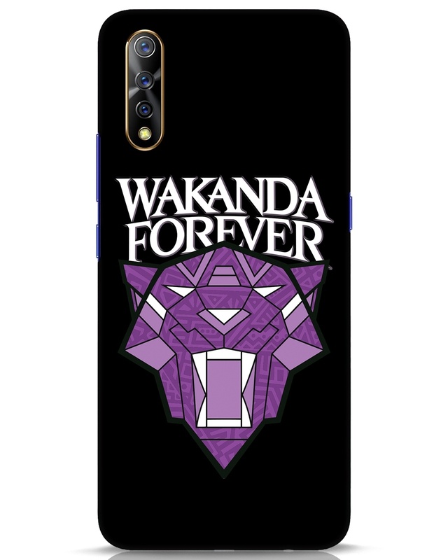 Shop King Of Wakanda Designer Hard Cover for Vivo S1-Front