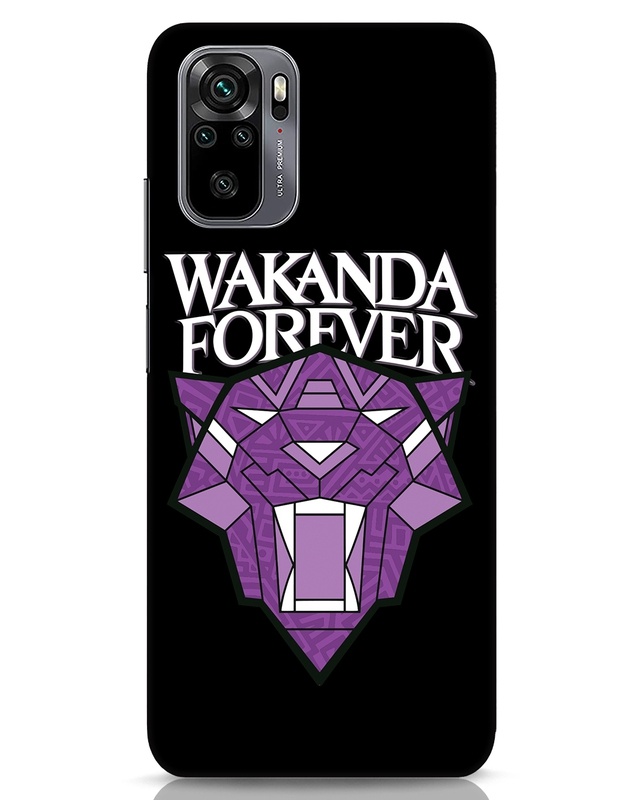 Shop King Of Wakanda Designer Hard Cover for Xiaomi Redmi Note 10-Front
