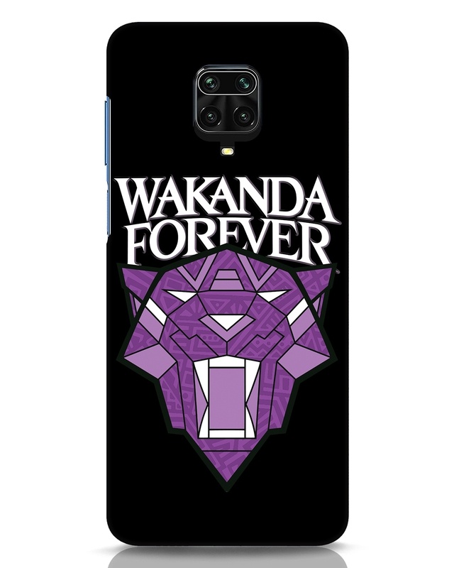 Shop King Of Wakanda Designer Hard Cover for Xiaomi Redmi Note 9 Pro Max-Front
