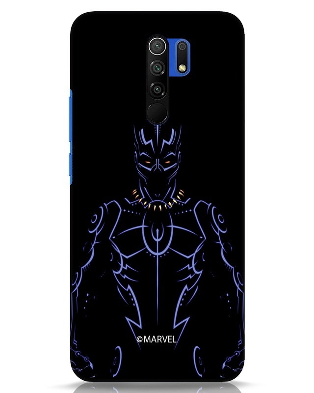 Shop King T'Challa Designer Hard Cover for Xiaomi Poco M2 Reloaded-Front